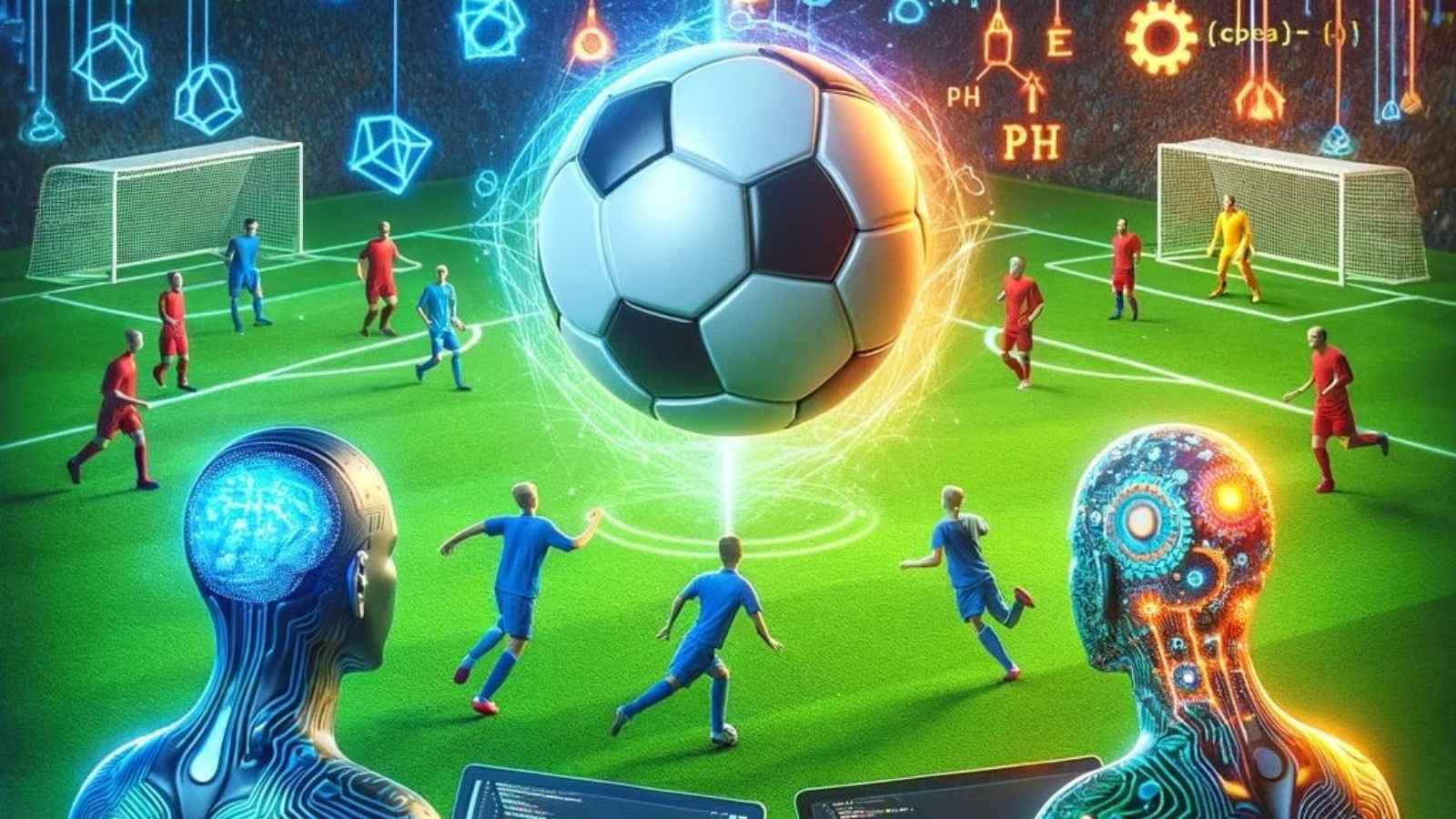 7 طرق لاستخدام الذكاء الاصطناعي في كرة القدم