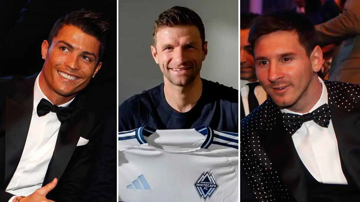 توماس مولر "يخون" كريستيانو رونالدو من أجل ليونيل ميسي