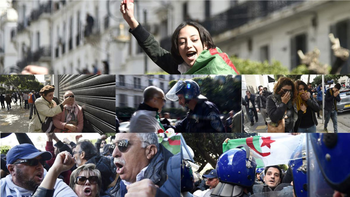 كيف تفاعلت الصحافة المغربية مع احتجاجات الجزائر؟