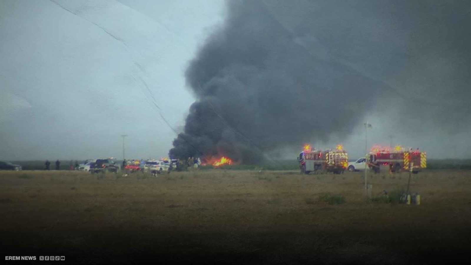 تحطم مقاتلة أمريكية "إف 35" ونجاة الطيار بأعجوبة (فيديو إرم)