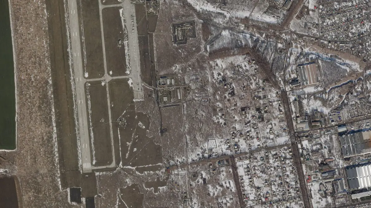 الأقمار الصناعية تظهر دمارا واسعا في قاعدة جوية روسية بالقرم‎‎