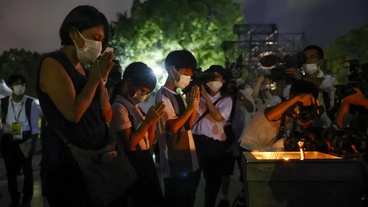 في الذكرى 77 على إلقاء القنبلة الذرية.. هيروشيما تصلي من أجل السلام