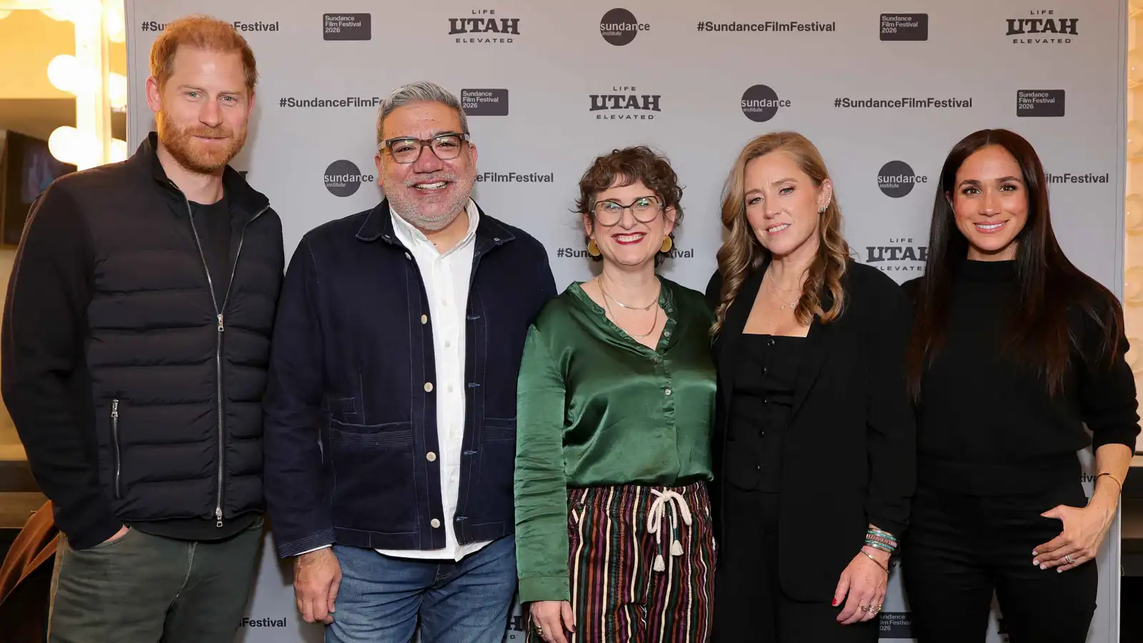 أول ظهور مشترك لهاري وميغان في"صاندانس السينمائي"