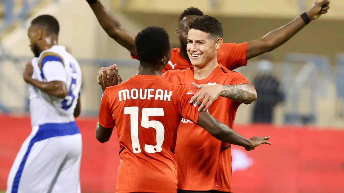 خاميس رودريغيز يغادر الريان القطري معارا إلى أولمبياكوس اليوناني