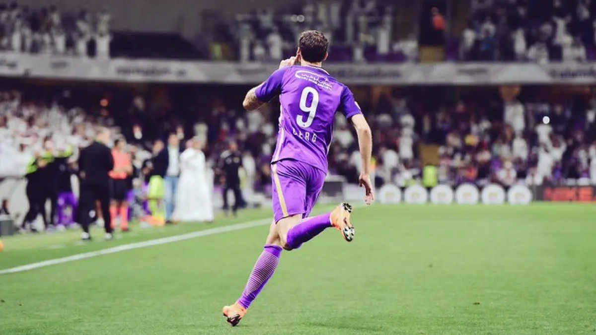 السويدي ماركوس بيرغ يودع نادي العين الإماراتي برسالة على "إنستغرام"