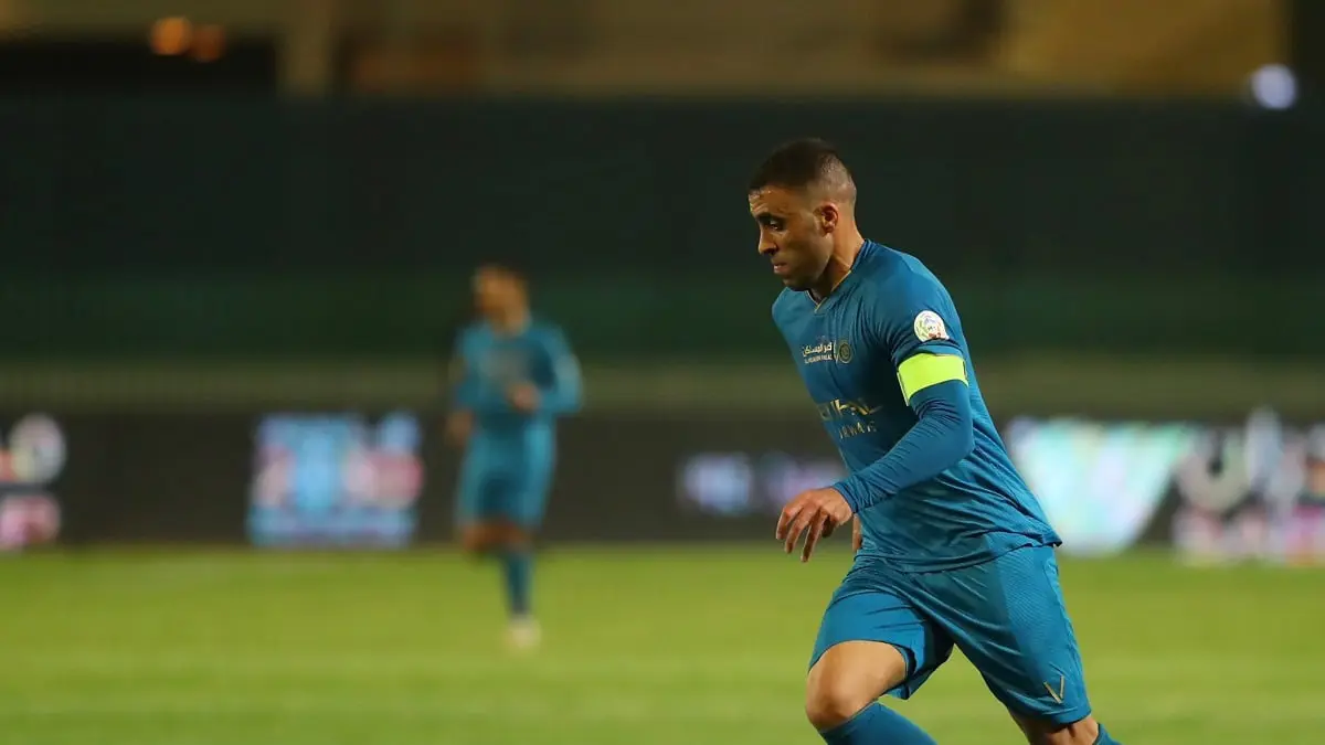 استبعاد عبدالرزاق حمدالله من تشكيلة النصر ضد الهلال‎