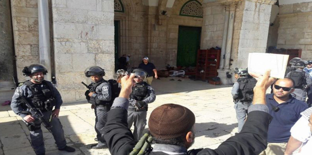 الشرطة الإسرائيلية تقتحم الأقصى لليوم الثاني لتأمين المستوطنين