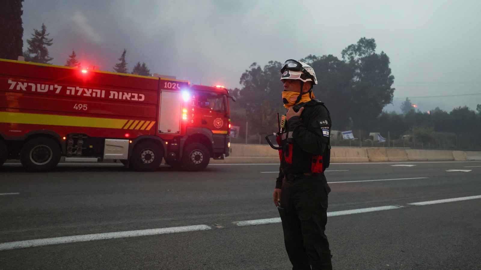 أوكرانيا ترسل مساعدات لإسرائيل في مواجهة حرائق جبال القدس