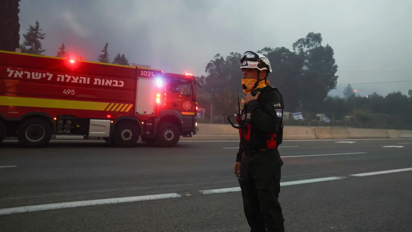 أوكرانيا ترسل مساعدات لإسرائيل في مواجهة حرائق جبال القدس