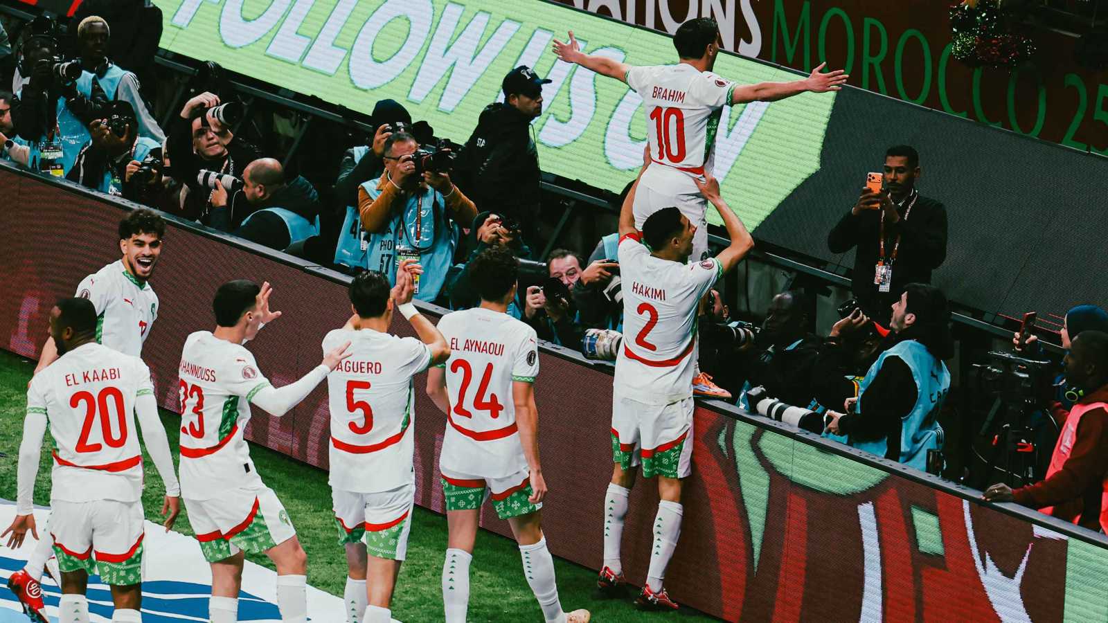 ترتيب هدافي كأس أمم إفريقيا بعد هدف إبراهيم دياز ضد الكاميرون