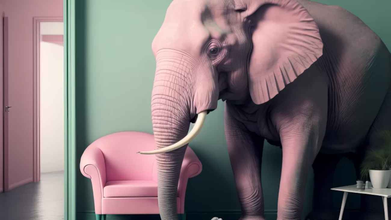 هل تساهم تجربة "الفيل الوردي" في كبح الأفكار المتطفلة؟