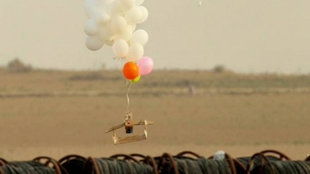 تهديدات من غزة باستئناف إطلاق البالونات المفخخة على إسرائيل