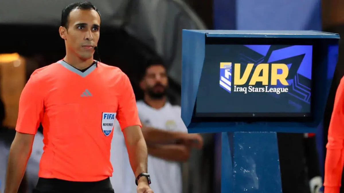 إشادات بالسعودي خالد الطريس بعد إدارة ديربي بغداد