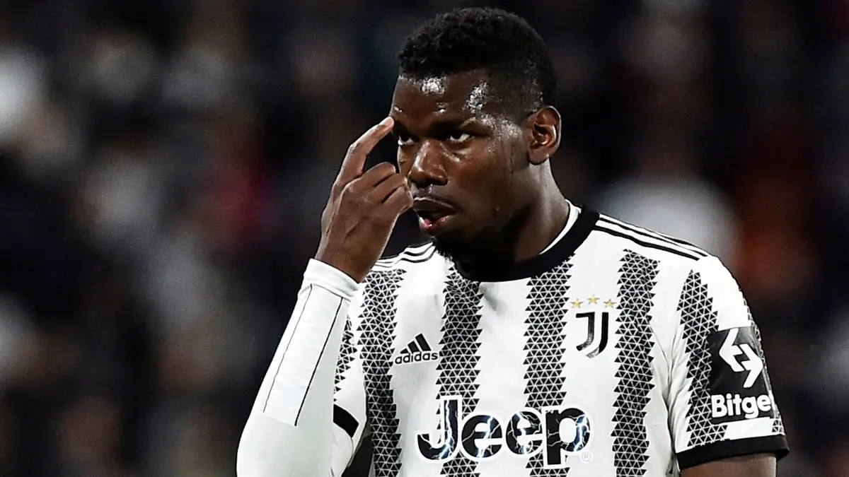 ردُّ فعل بوغبا بعد إيقافه 4 أعوام