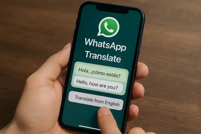 ترجمة الرسائل من خلال واتساب