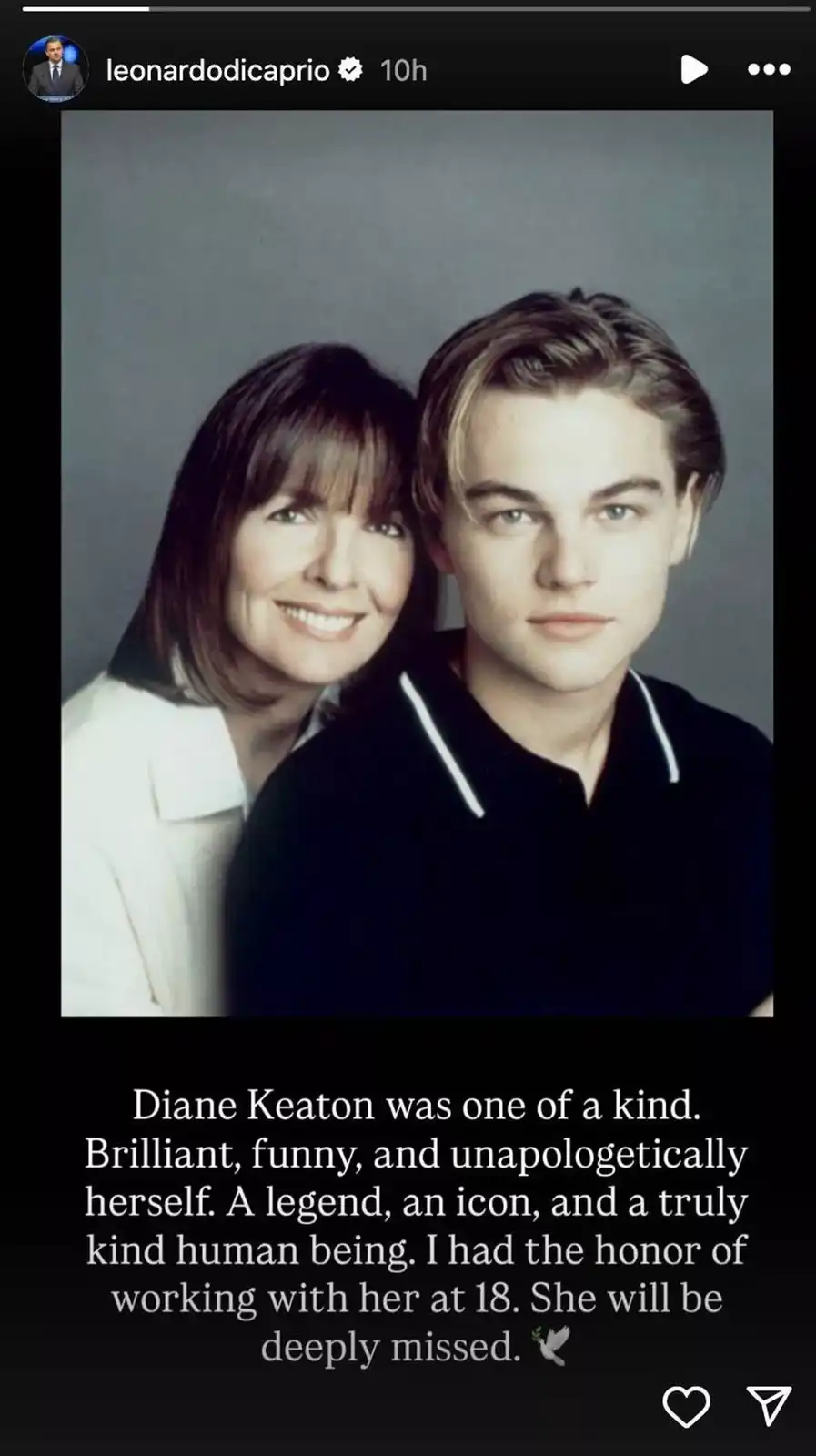 منشور ليوناردو دي كابريو