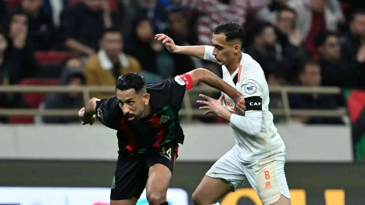 ملخص وأهداف ورجل مباراة الجيش الملكي وبركان في ذهاب نصف نهائي أبطال إفريقيا