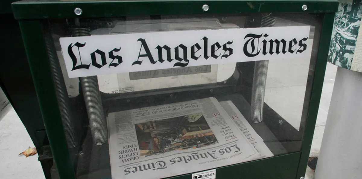ملياردير في مجال التكنولوجيا الحيوية يشتري صحيفة "لوس أنجلوس تايمز"‎