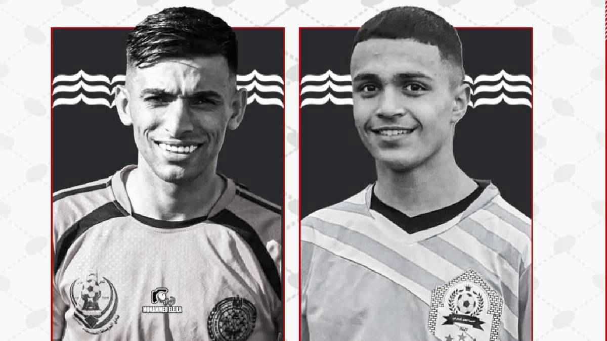 مقتل لاعبين فلسطينيين بقصف لمخيم النصيرات في غزة