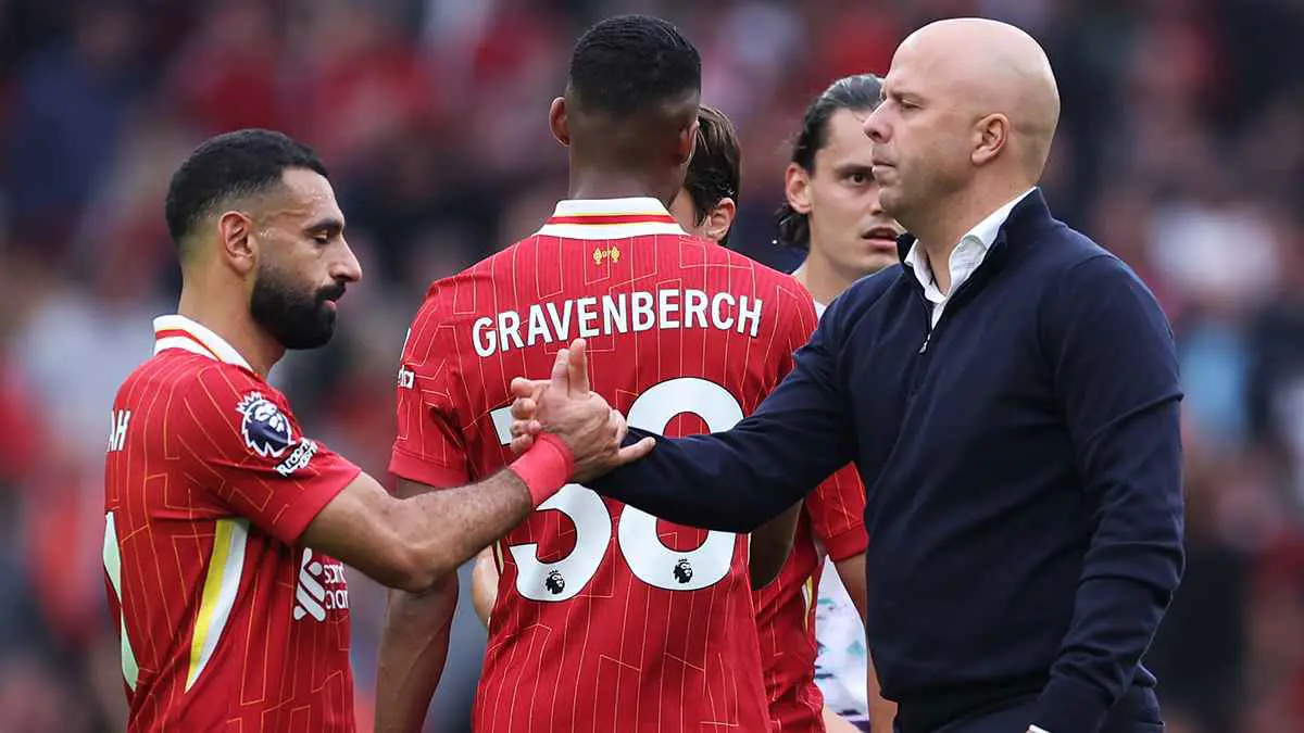 أقوى تصريحات سلوت حول محمد صلاح