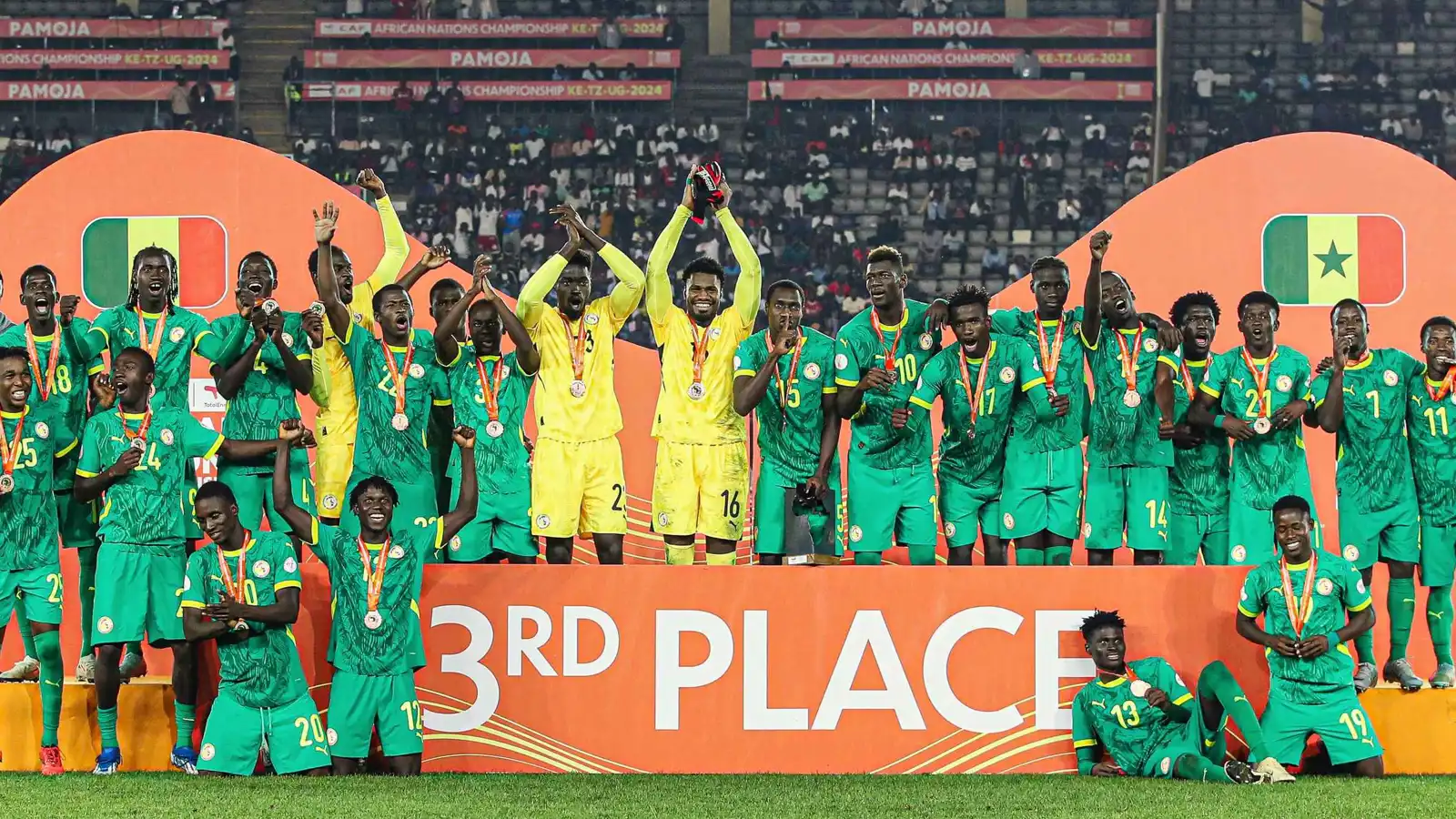 السنغال تهزم السودان وتنتزع المركز الثالث في كأس أمم إفريقيا للمحليين