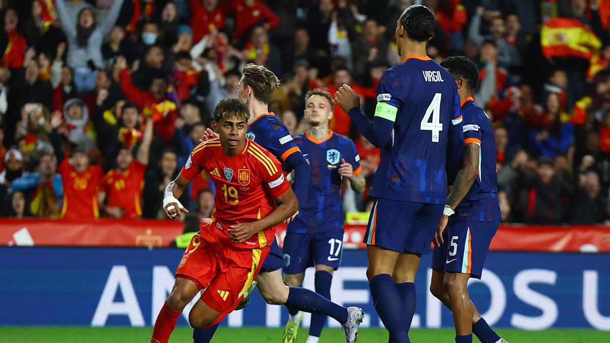 ملخص وأهداف ونتيجة مباراة إسبانيا ضد هولندا في دوري الأمم الأوروبية