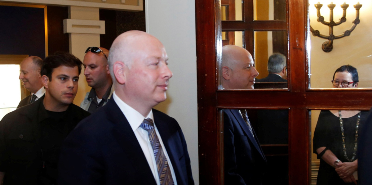 غرينبلات: سنكشف عن صفقة القرن قريبًا