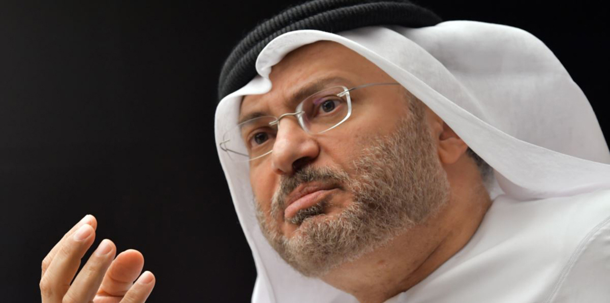 قرقاش: منطق القاعدة والحماية التي ستسمح باللعب على التناقضات ولّى