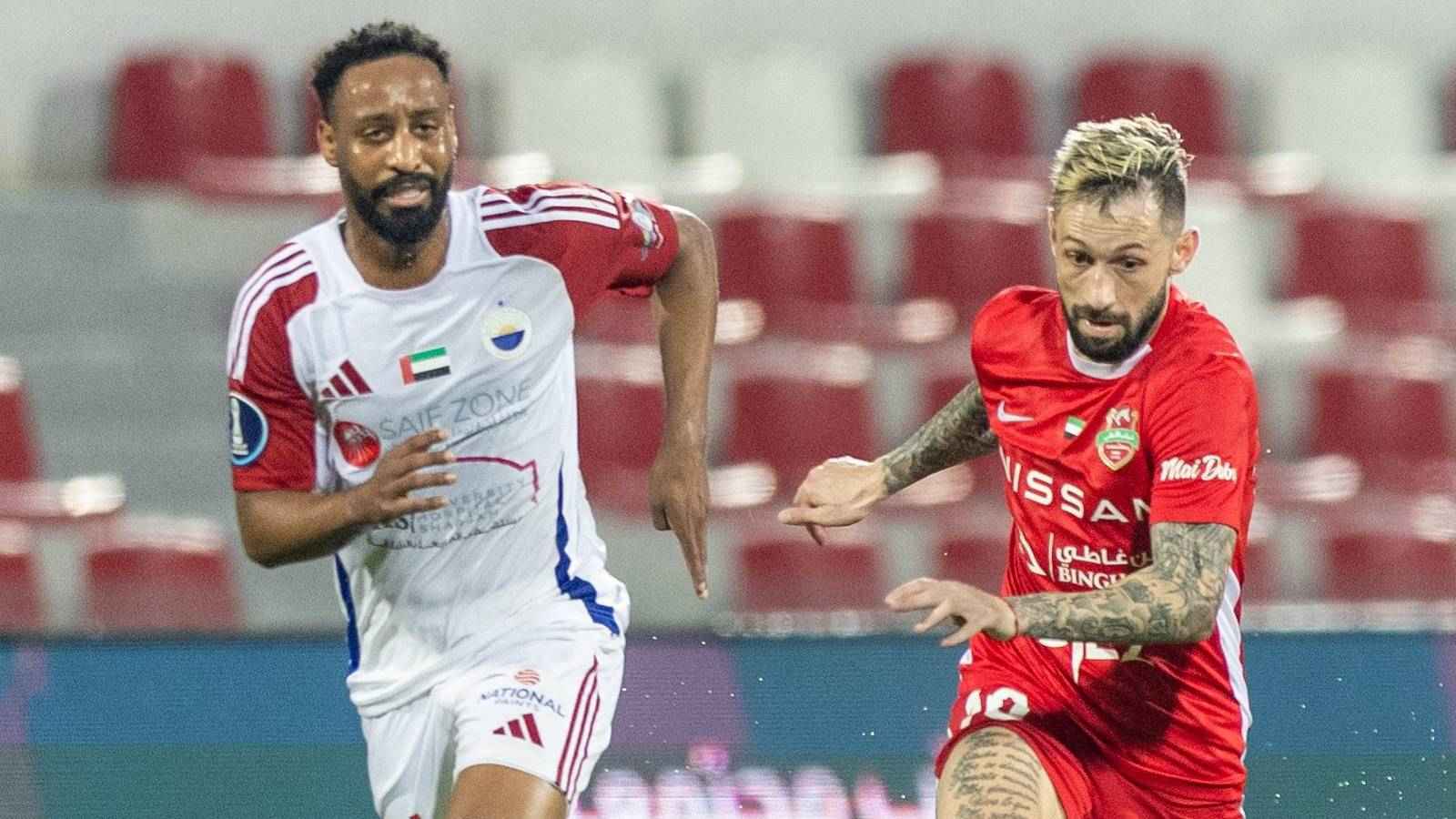 شباب الأهلي يحسم موقعة الشارقة في كأس مصرف أبوظبي الإسلامي (فيديو)