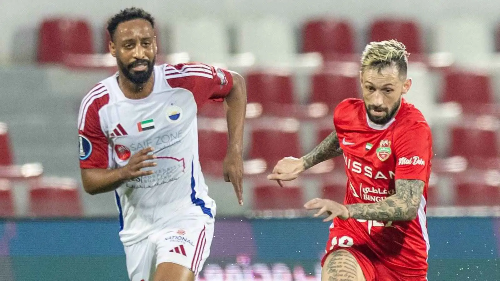 شباب الأهلي يحسم موقعة الشارقة في كأس مصرف أبوظبي الإسلامي (فيديو)