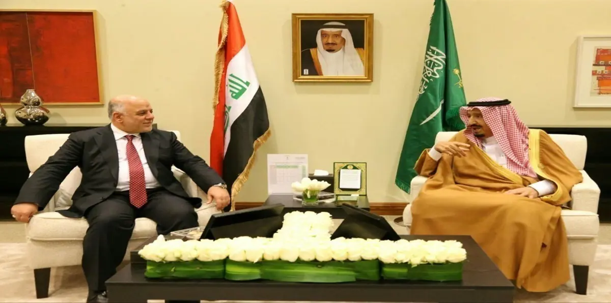 تزامنًا مع زيارة تيلرسون.. الملك سلمان يستقبل العبادي في الرياض