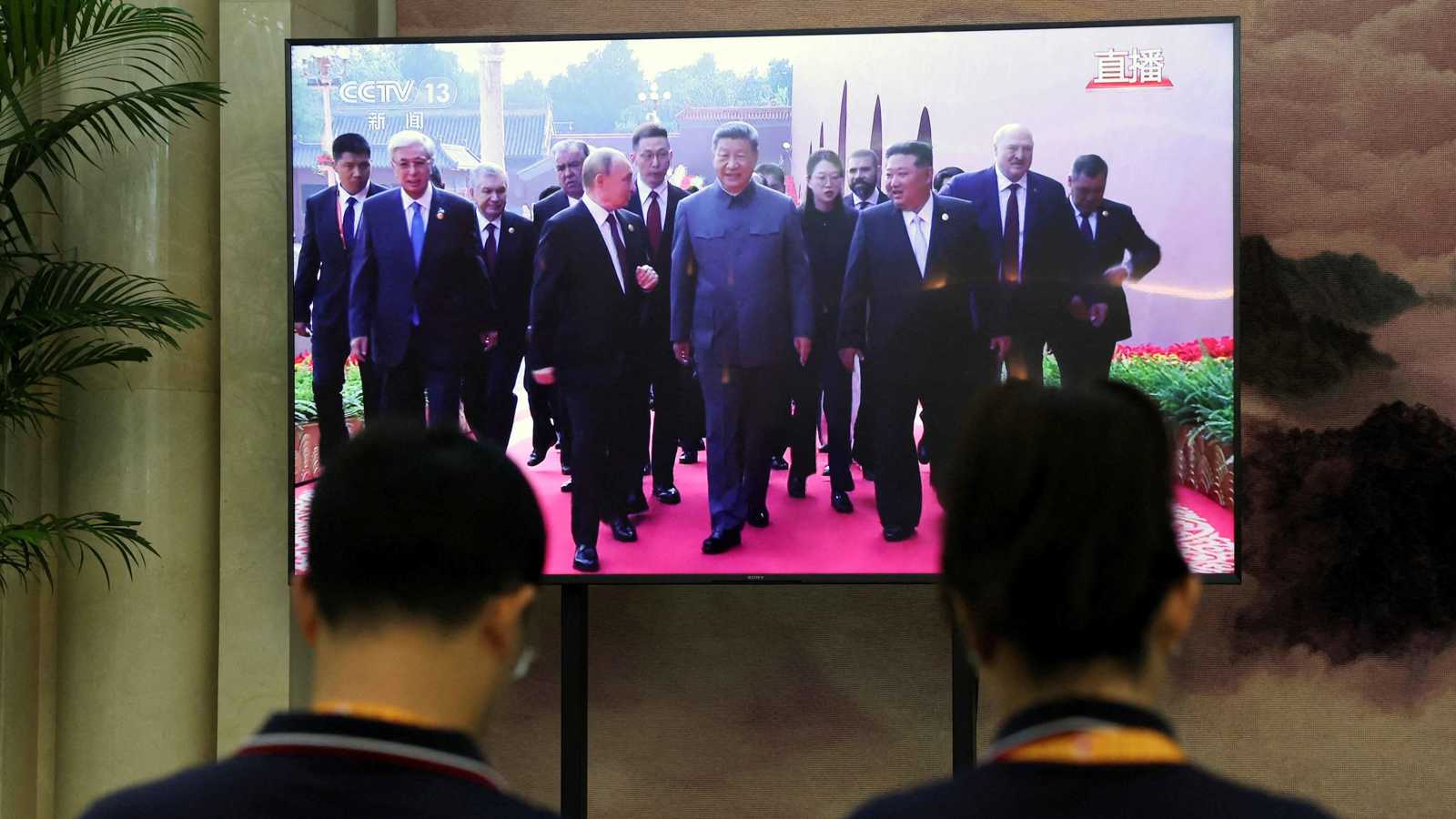 بحضور بوتين وكيم.. عرض عسكري ضخم في الصين