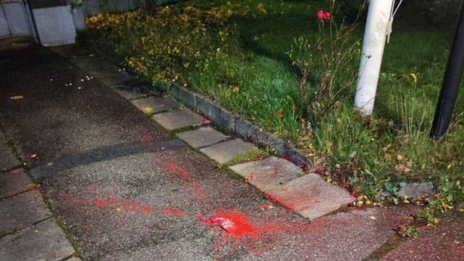 مسيّرة تلقي طلاء ومادة لزجة على سكن وفد تجاري روسي في ستوكهولم