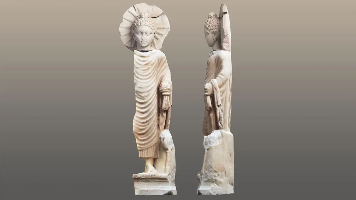 لأول مرة.. اكتشاف تمثال لـ"بوذا" في مصر 