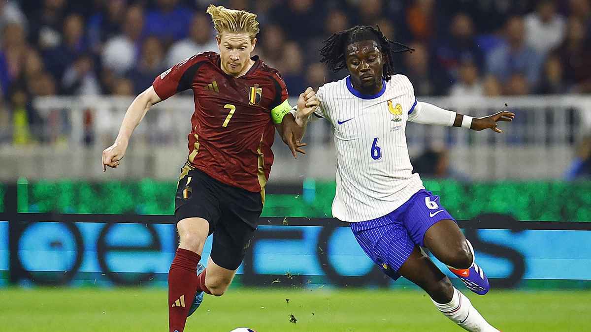 ملخص ونتيجة وأهداف مباراة فرنسا وبلجيكا في دوري الأمم الأوروبية