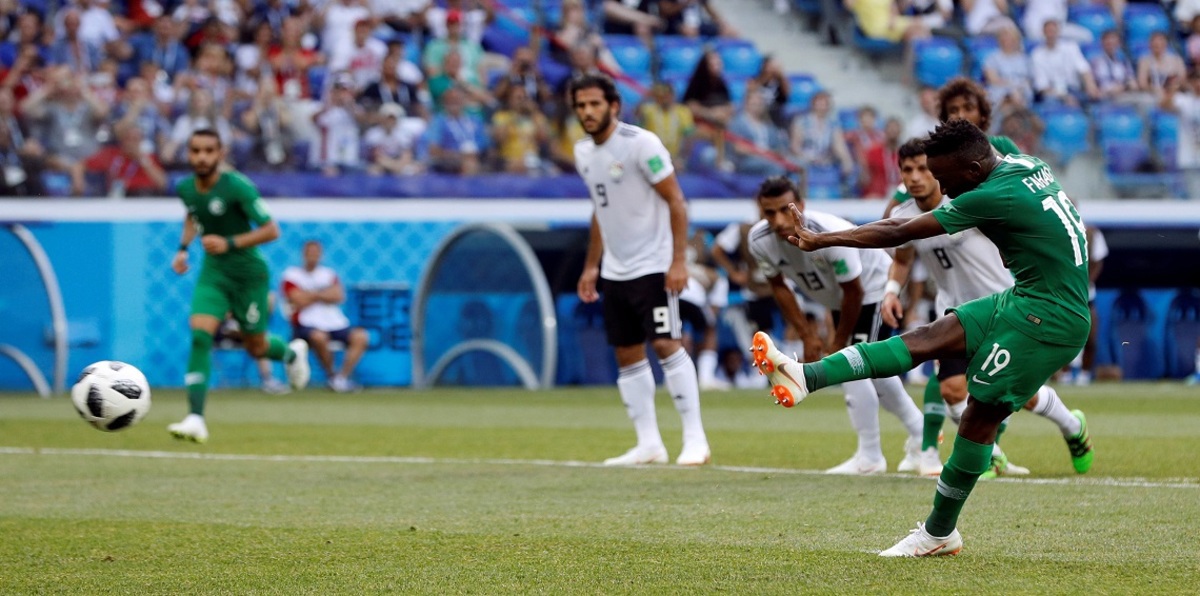 ضربات جزاء مباراة السعودية ومصر تعادل رقمًا قياسيًا في تاريخ كأس العالم
