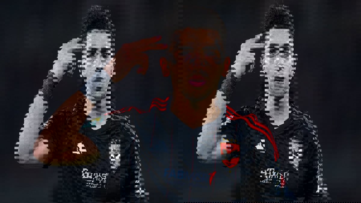 تفسير احتفال لاعب الأهلي بهدفه أمام سيمبا (صورة)