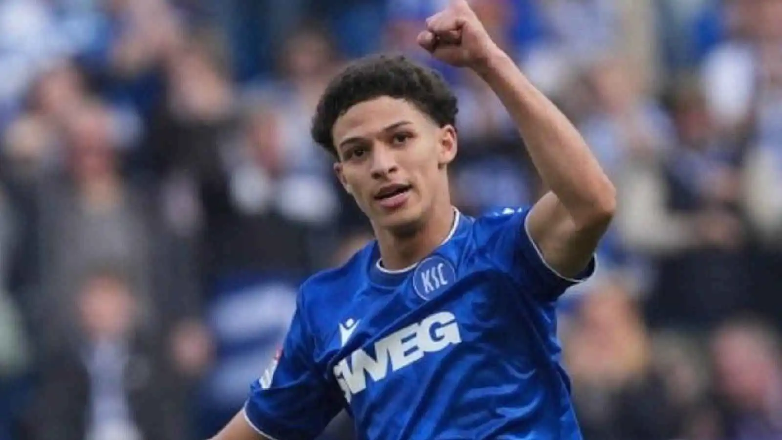 لؤي بن فرحات لاعب كارلسروه الألماني