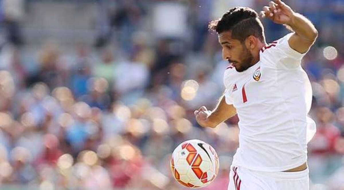 نادي الجزيرة يكرم مهاجمه علي مبخوت هداف كأس آسيا