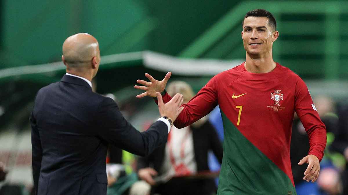 البرتغال ليست مرشحة.. مارتينيز يصدم كريستيانو رونالدو قبل كأس العالم 