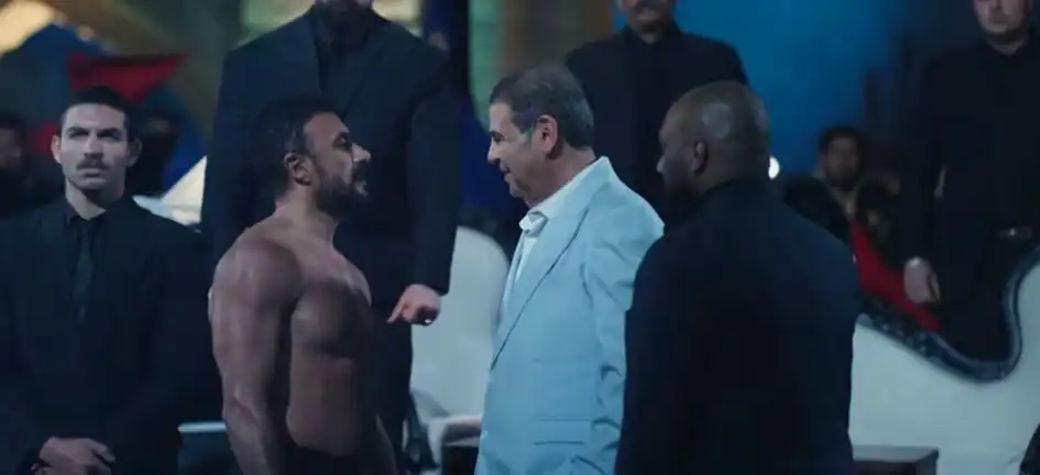 مشهد من مسلسل علي كلاي