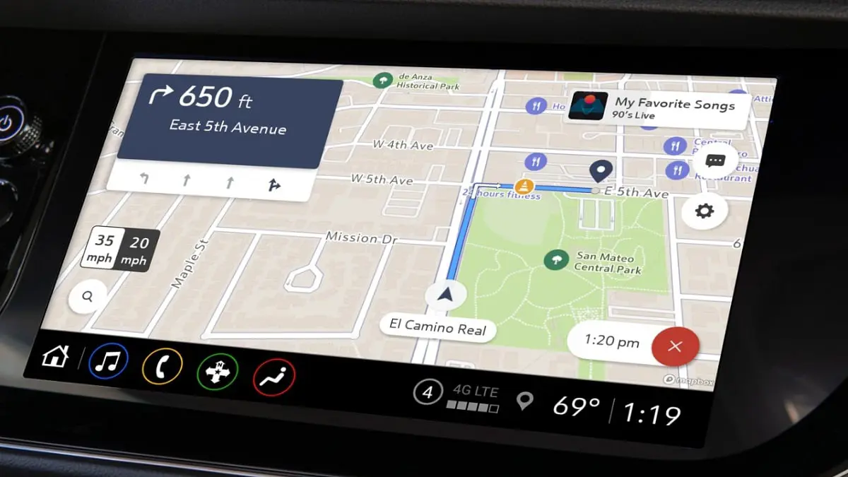 Maps Plus.. نظام ملاحة جديد من جنرال موتورز للسيارات