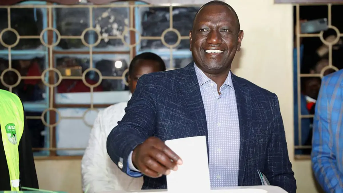 وليام روتو يفوز بالانتخابات الرئاسية الكينية