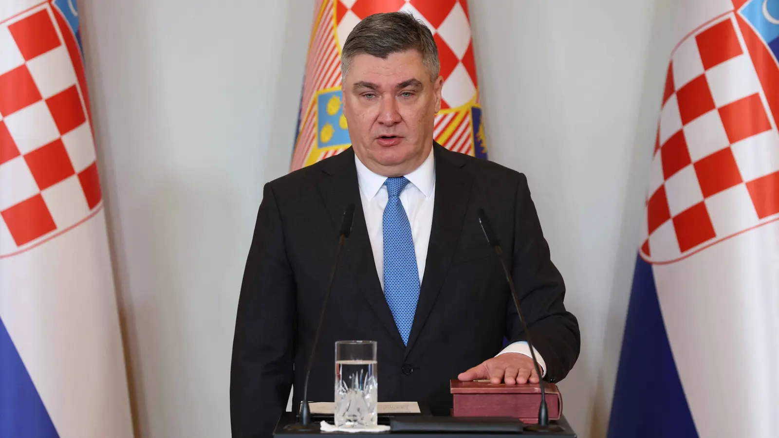 وسط "تغيرات جيوسياسية".. رئيس كرواتيا يؤدي اليمين الدستورية