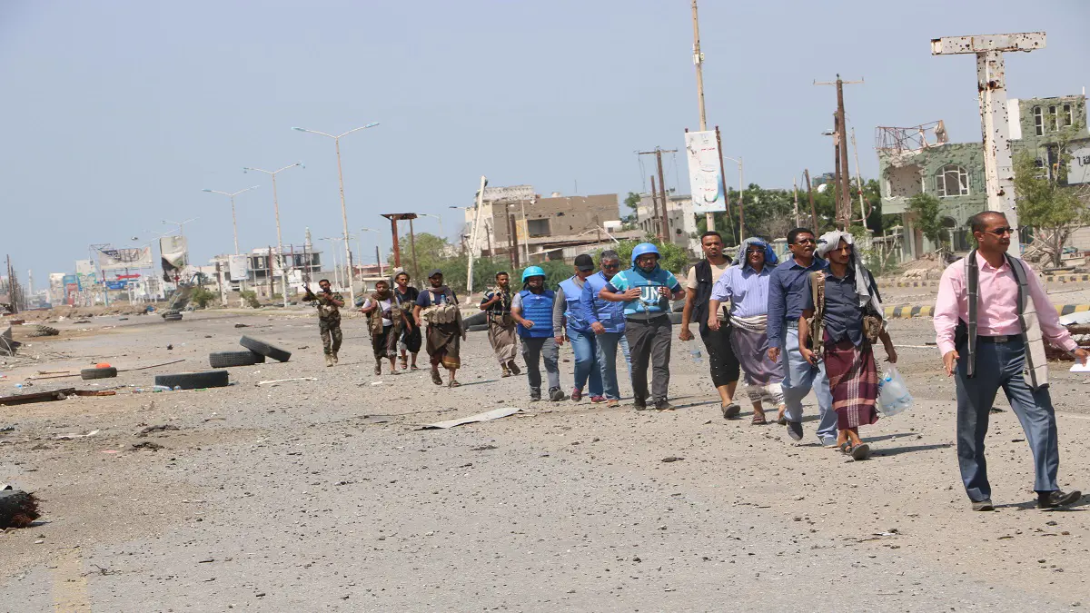 الحوثيون يفجرون نقطة مراقبة أممية في الحديدة