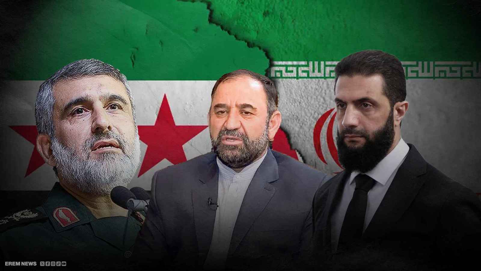 الشرع وقادة إيرانيين حضروا الاجتماع