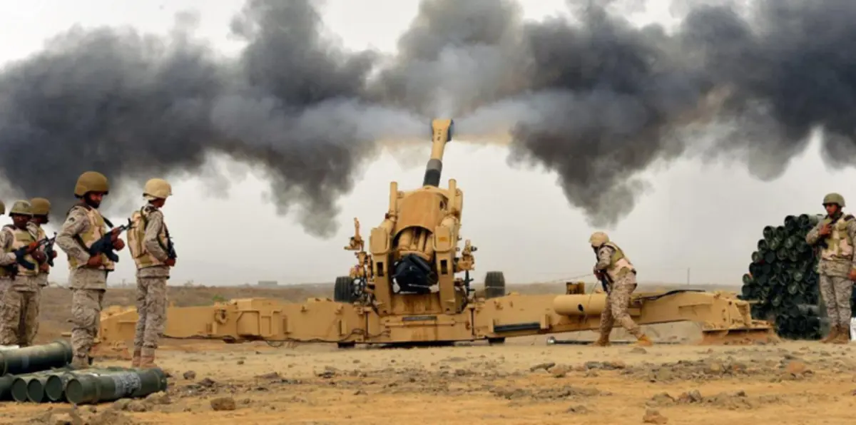 الجيش السعودي يحدد نوع صاروخ أطلقه الحوثيون على جازان (صور)