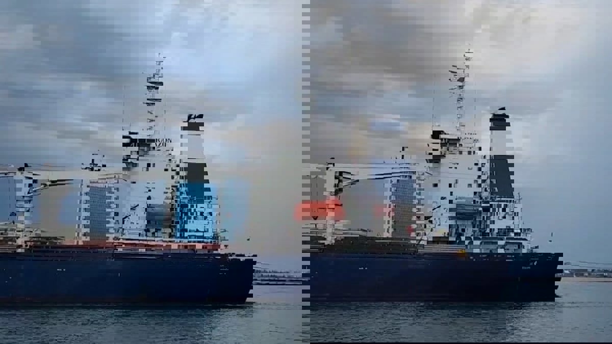 المدعي العام اللبناني يسمح لسفينة تتهمها أوكرانيا بسرقة حبوب بمغادرة البلاد