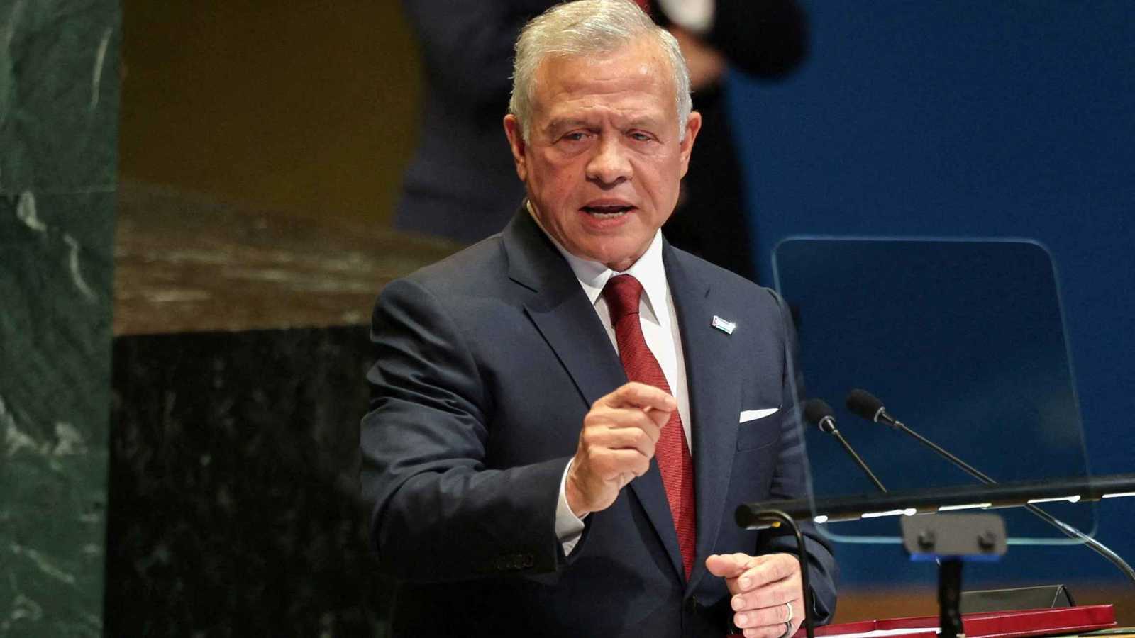 العاهل الأردني: الحكومة الإسرائيلية ليست شريكا في السلام