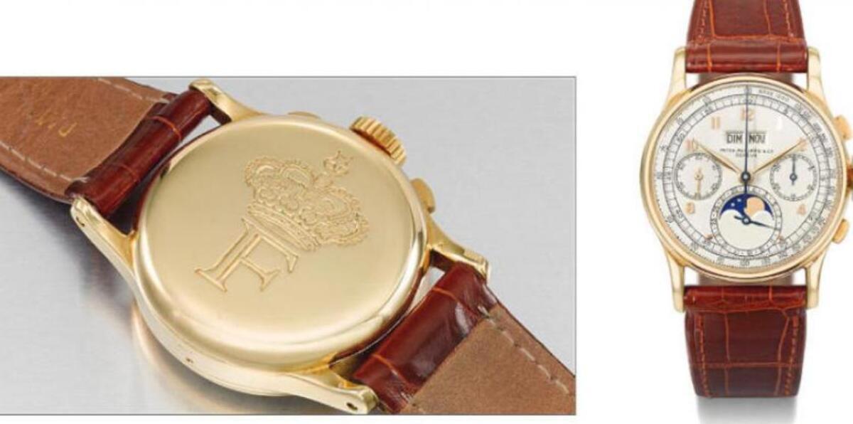 بيع ساعة لـ"الملك فاروق" بنحو مليون دولار بمزاد في دبي